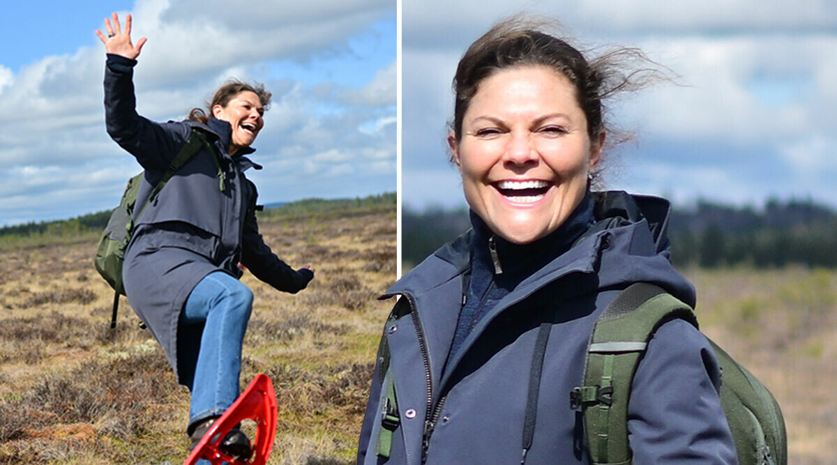 Oops! Victoria nära att falla – mitt framför fotograferna