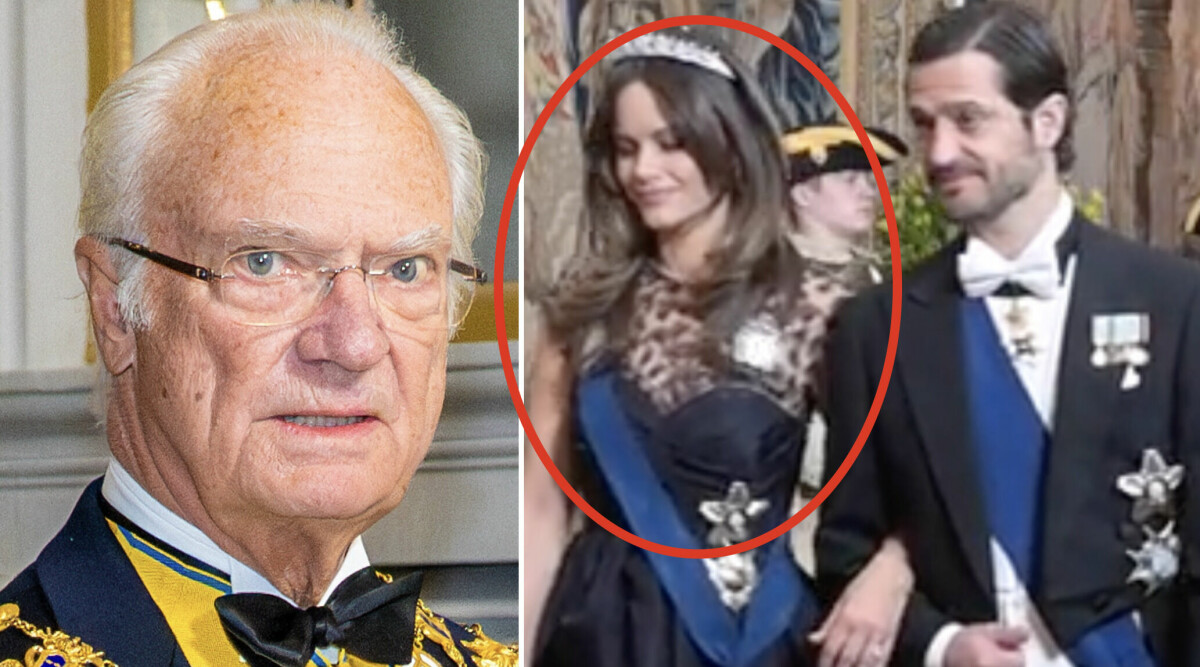 Här gör Sofia och Carl Philip det privata – mitt under kungens fest på slottet