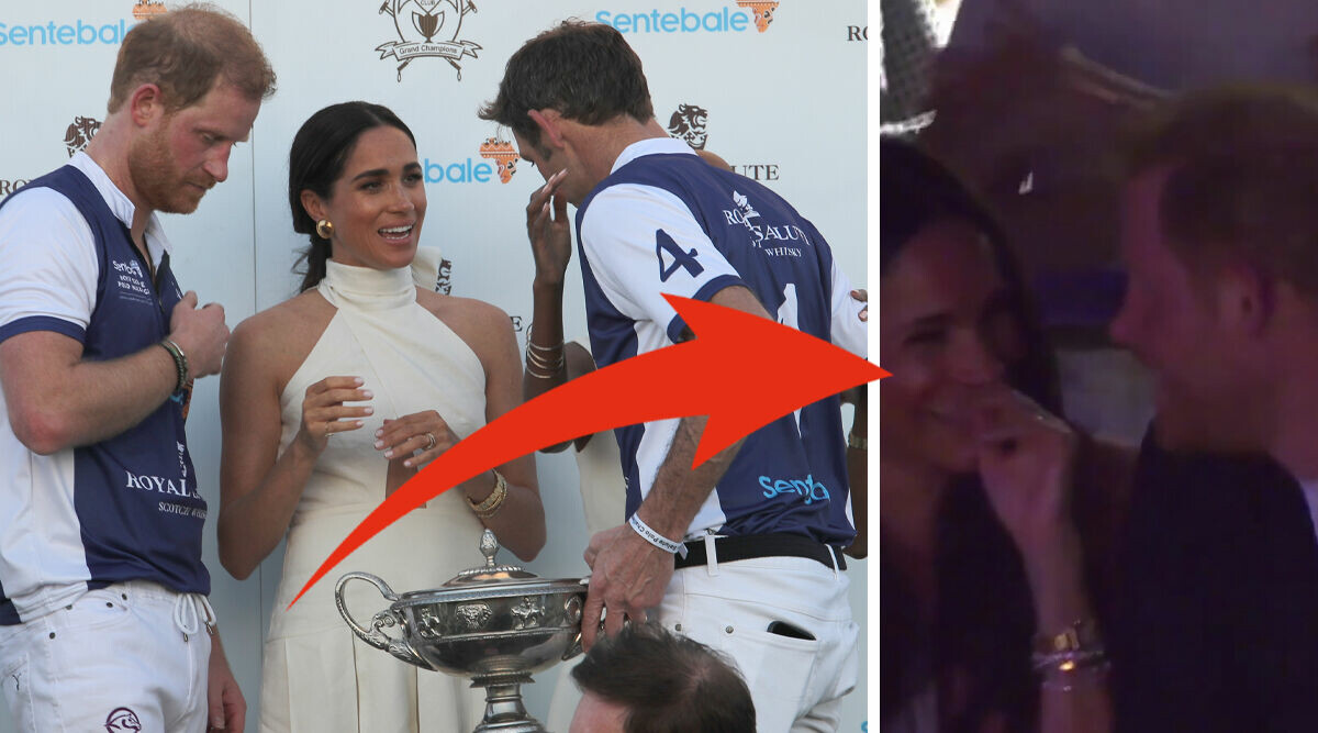 Meghan och Harrys beteende får alla att studsa till – allt fångas på bild