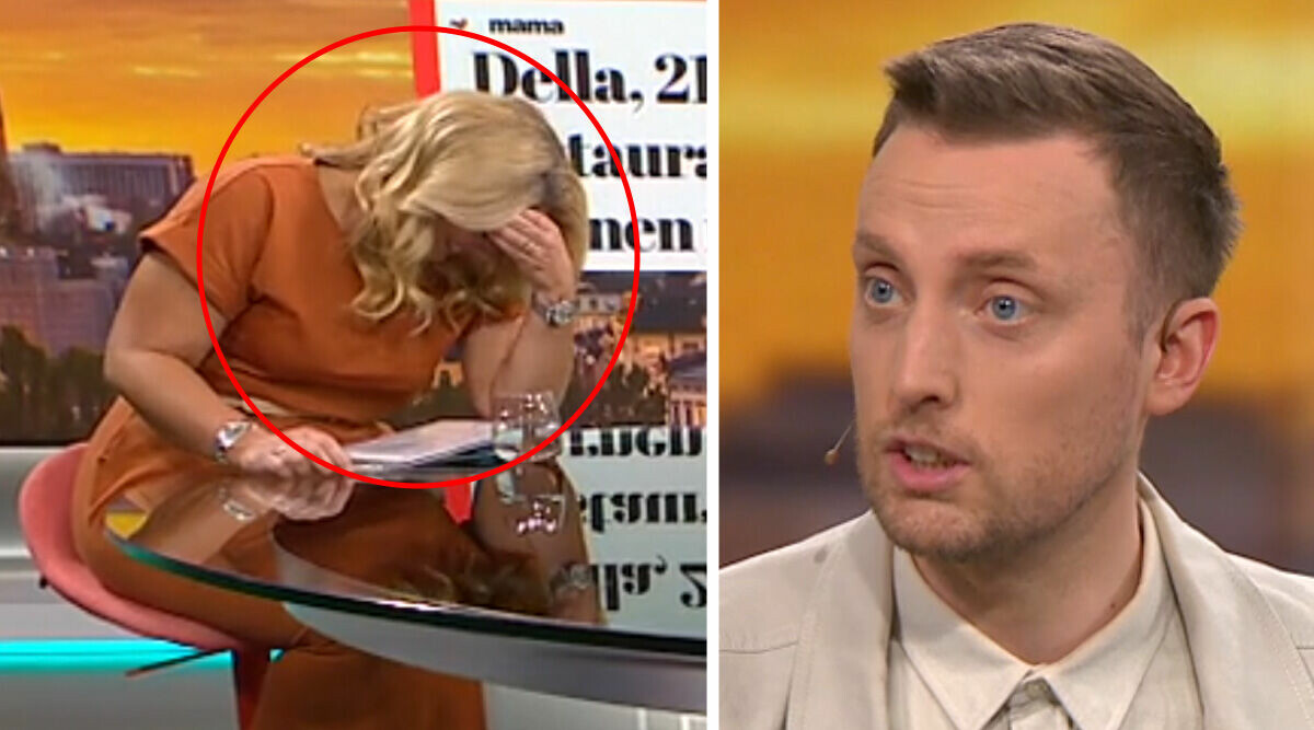 Här brister det för TV4:s Anna Brolin i direktsändning: "Fruktansvärt"