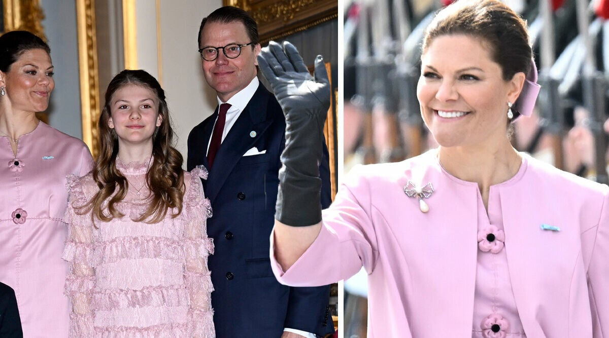 Se urgulliga ögonblicket mellan Victoria och Estelle – går inte att dölja!