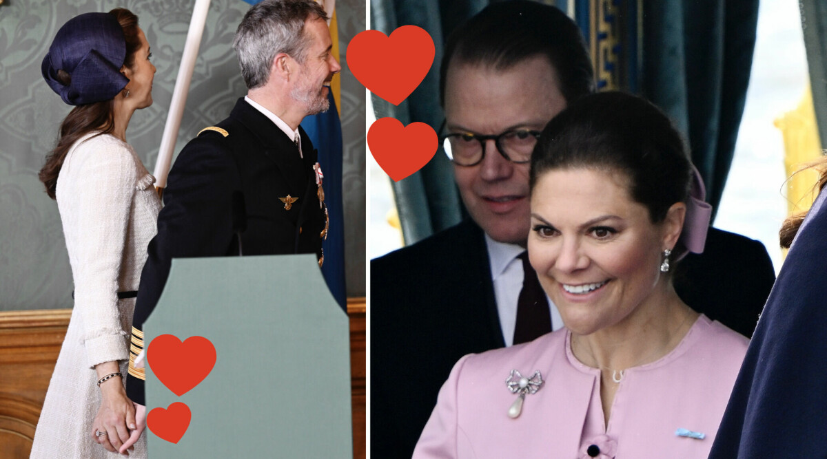 Här låter Victoria och Daniel kärleken flöda – men bräcks av kungaparet!