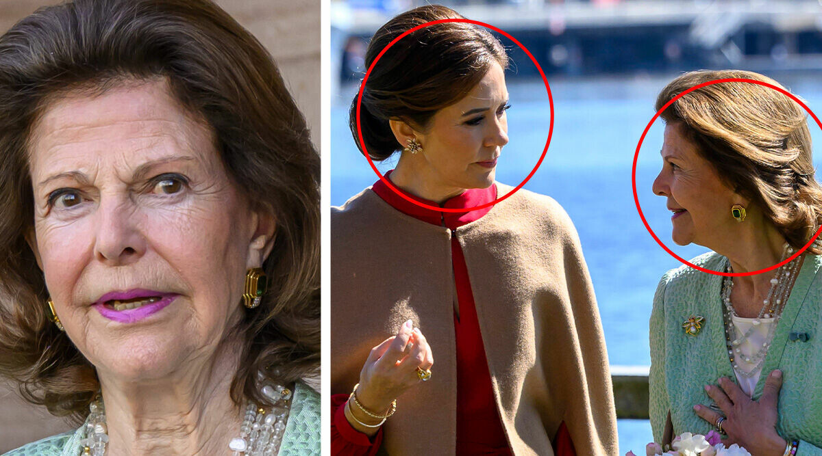 Här förändras stämningen mellan Silvia och Mary – fångas på bild: "Märkligt"