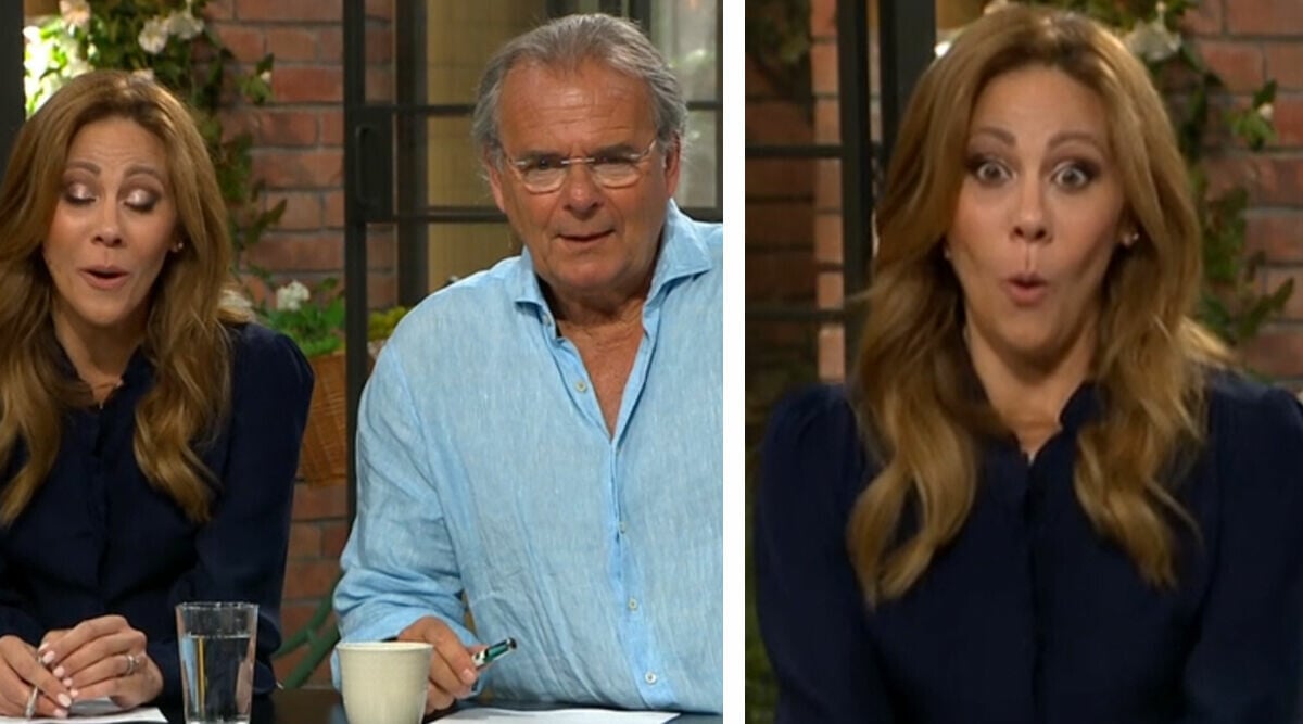 Steffo kan inte sluta gråta i direktsändningen – Sofia försöker dölja sin reaktion