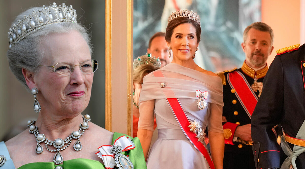 Mary i tiaran – som Margrethe inte längre kan bära