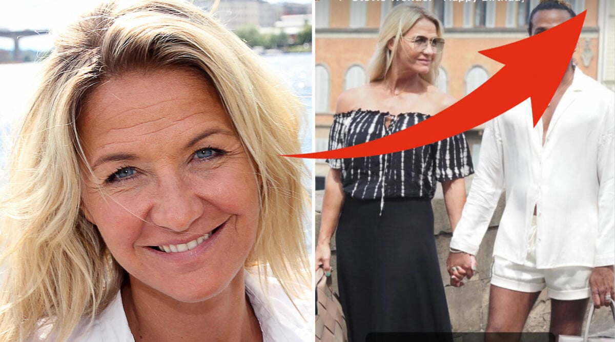 Kristin Kaspersen visar upp relationen efter alla år – dyker upp hand i hand!