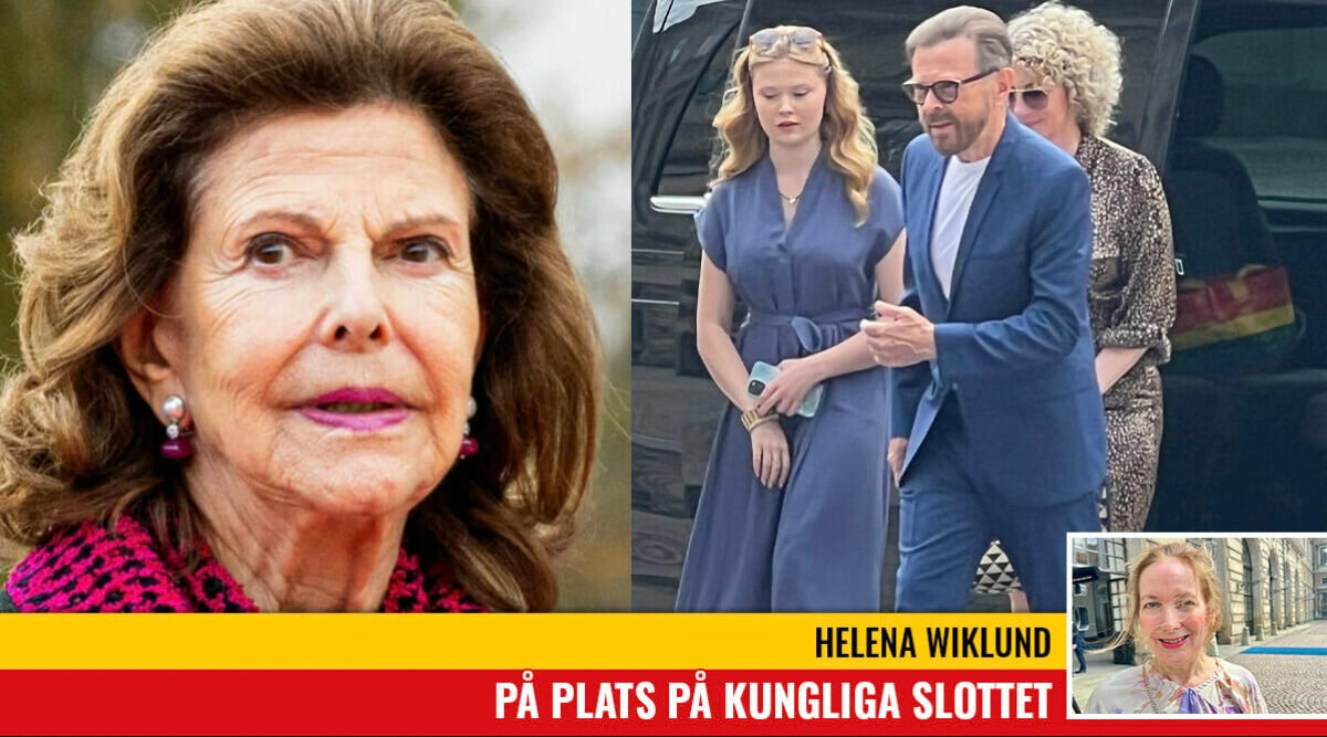 Björn Ulvaeus etikettsbrott – mitt framför näsan på Silvia