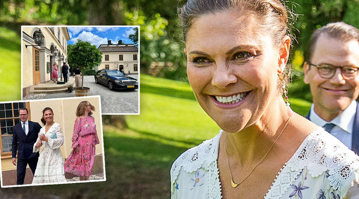 Victoria och Daniel på sommarlunch: ”Lyckliga i vimlet”