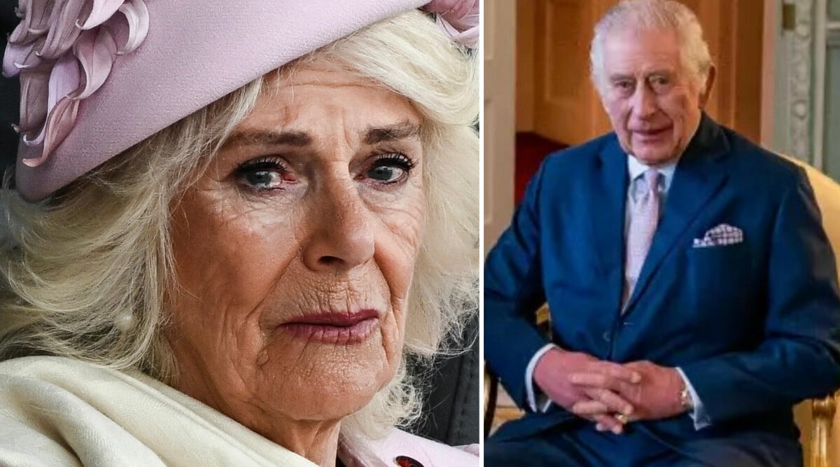 Camilla i tårar när hon hör orden med cancersjuke Charles