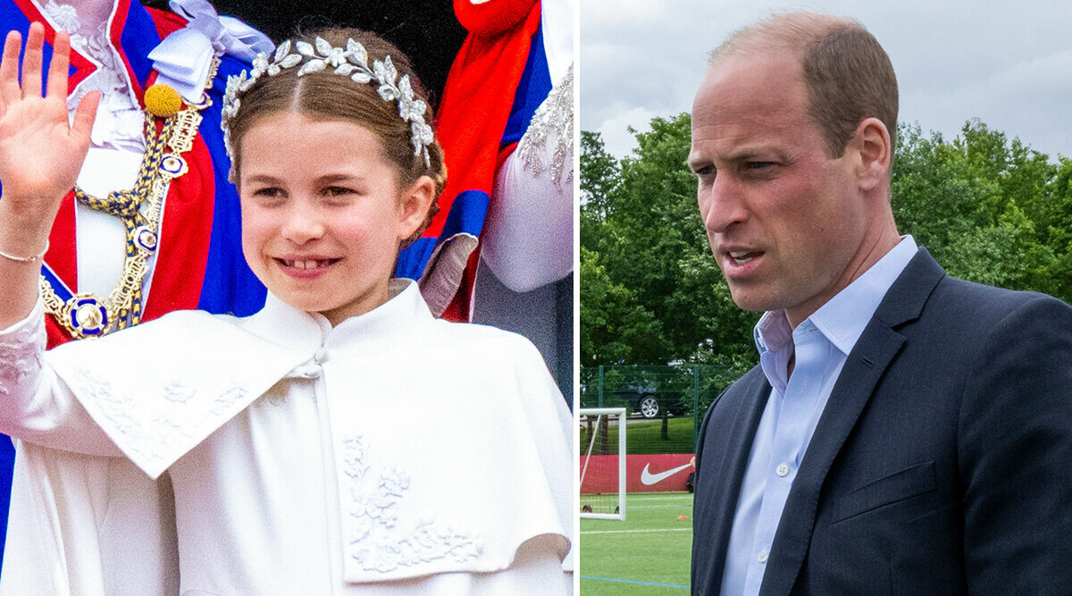 Prins William kommenterar situationen med nioåriga dottern Charlotte