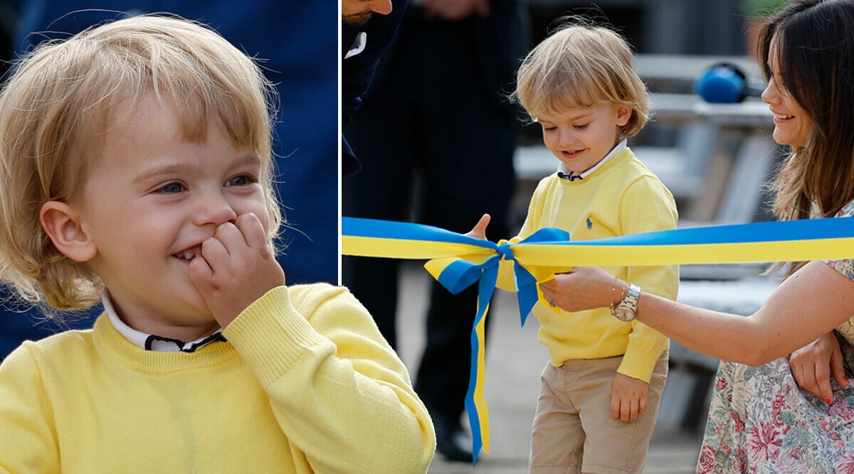 3-årige Julian på sitt första prinsuppdrag – tokcharmar alla!