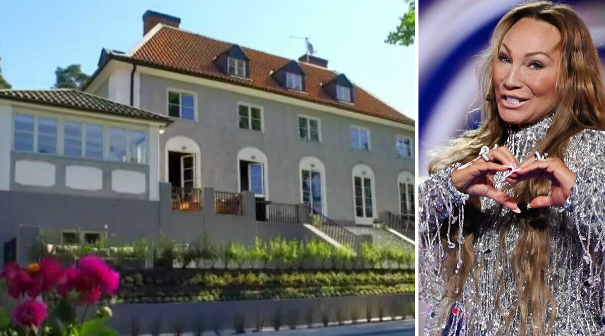 Charlotte Perrelli visar upp lyxvillan på Djursholm – med enorma prislappen!