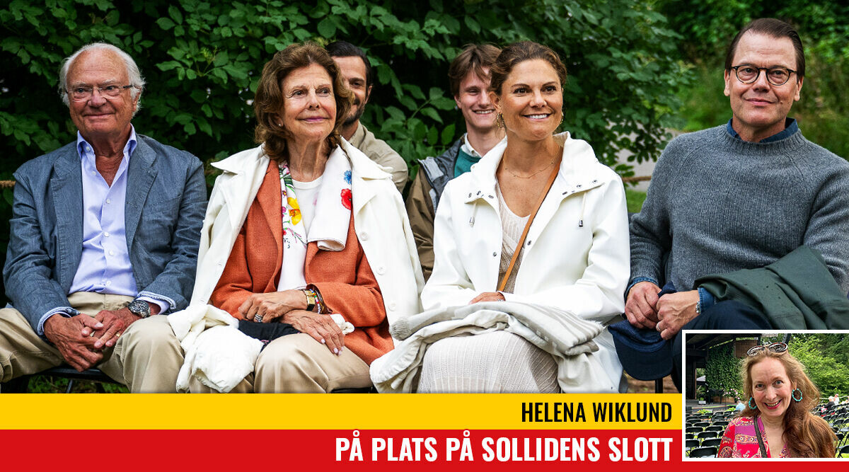 JUST NU: Kungafamiljen är på plats på Sollidens slott!