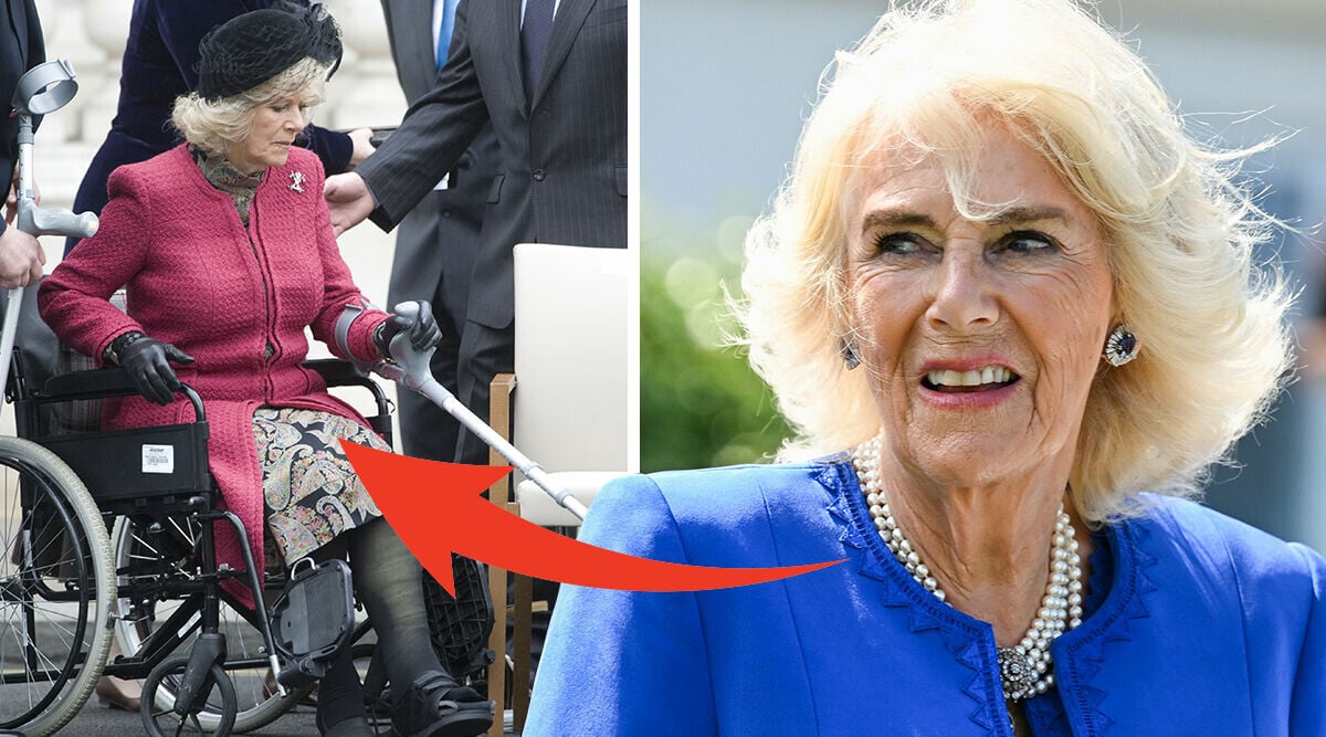 Bilderna på drottning Camilla, 77, i rullstol skakar om – chockerande