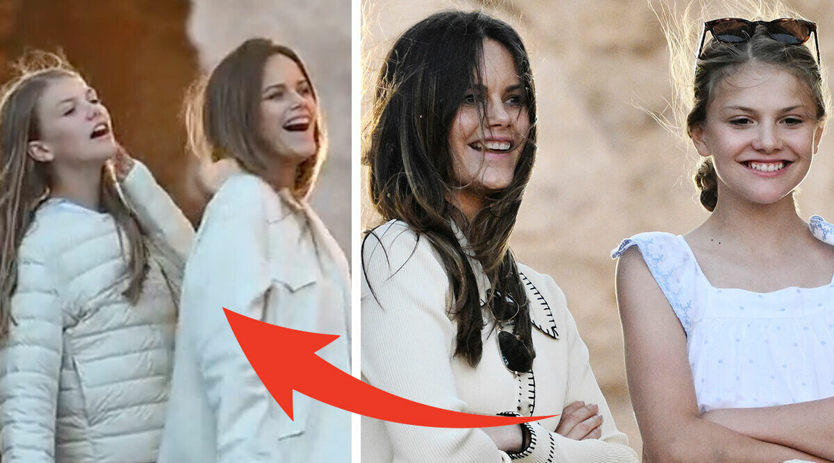 Prinsessan Estelle dansar loss med favoriten Sofia – bilderna alla pratar om