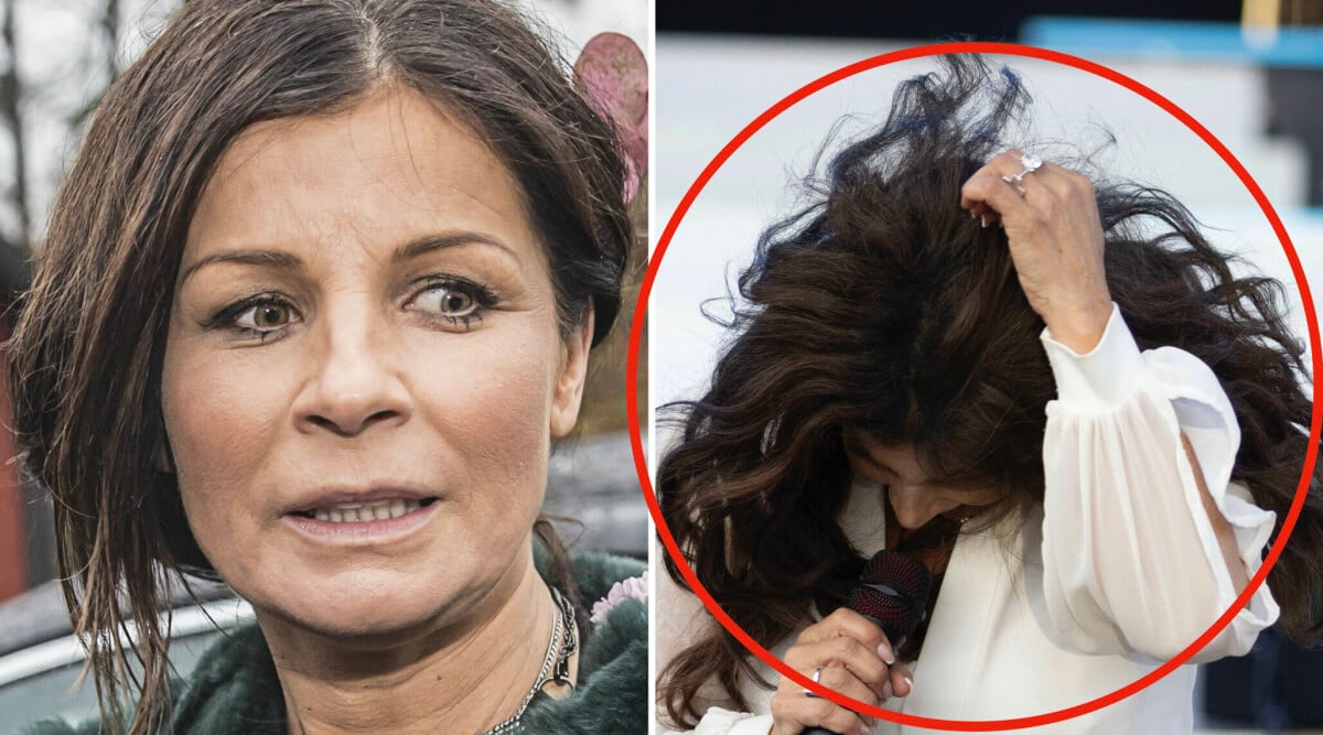 Här hamnar Carola på golvet mitt i sången – lämnar abrupt scen