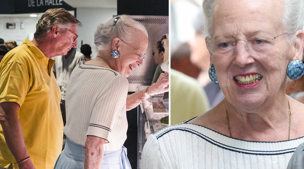 Margrethe på utlandssemester: Vem är den mystiske mannen i gult?