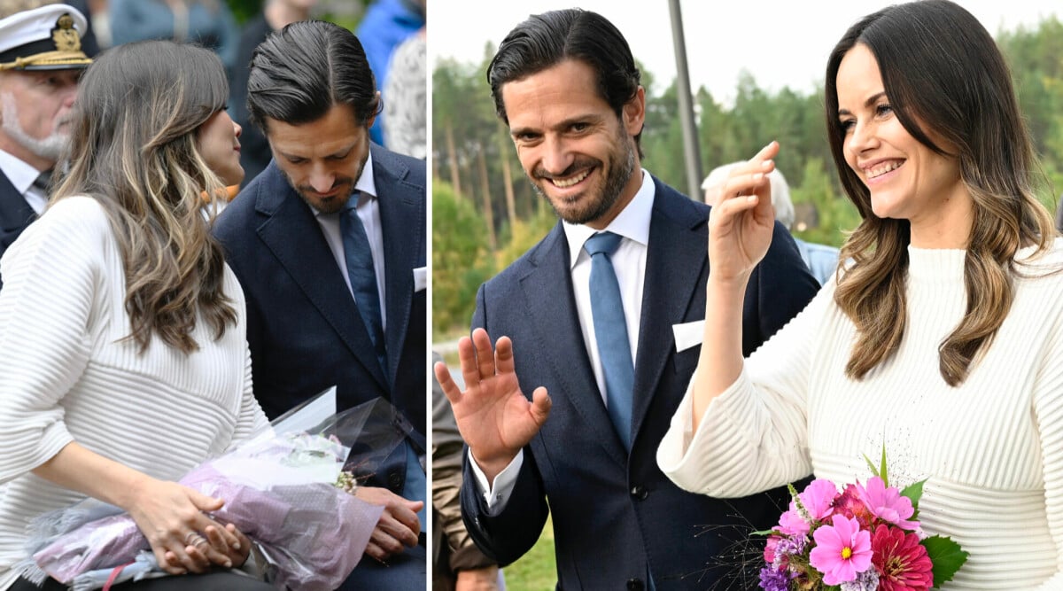 Här struntar gravida Sofia och Carl Philip i "regeln" – och låter kärleken flöda