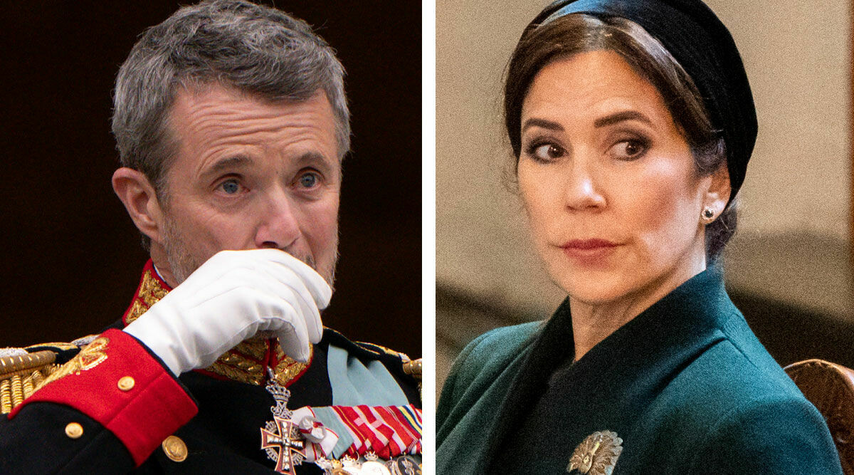 Frederik lämnad av Mary – flög hem med omedelbar verkan