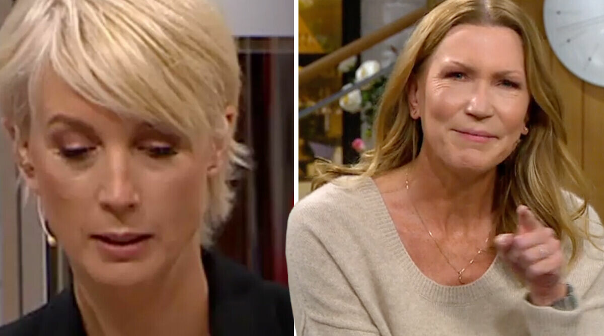 Kritiska nödläget i direktsändningen av "Nyhetsmorgon" – här tvingas Matilda Boza rycka in