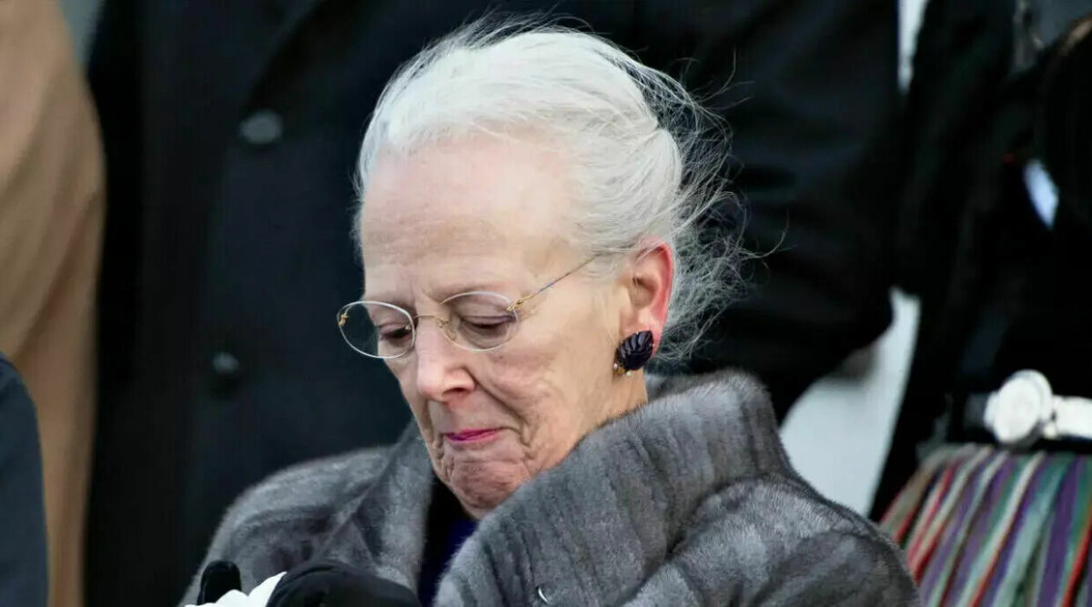 Drottning Margrethe inlagd på sjukhus