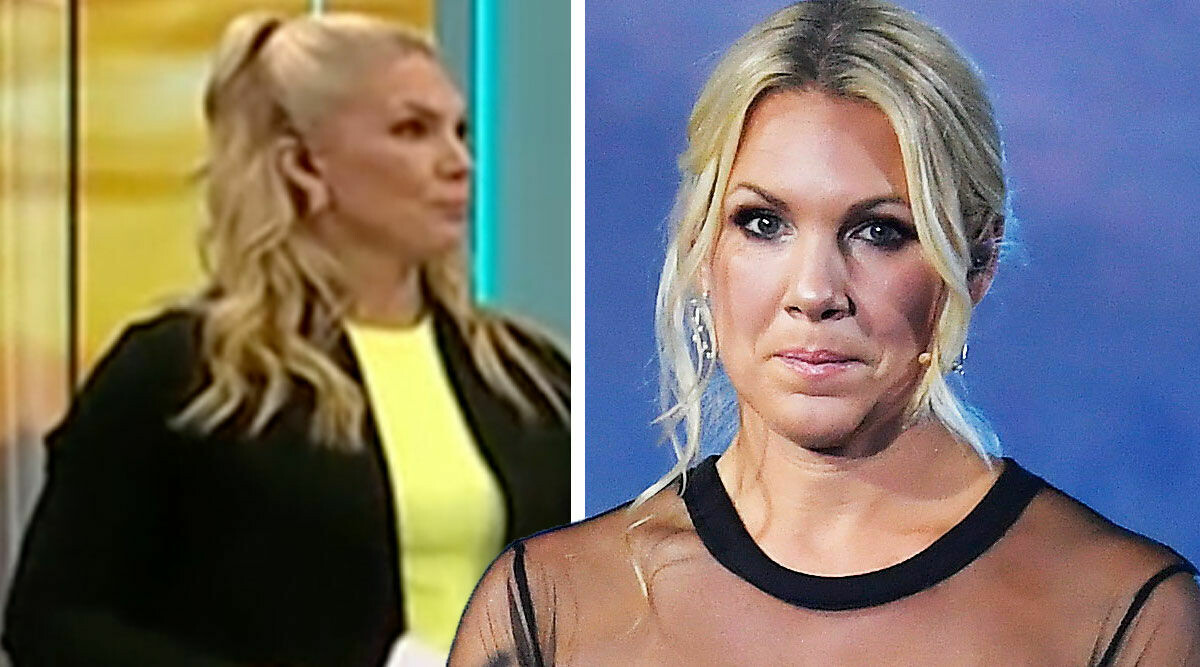 Tittarna reagerar kraftigt – efter Anna Brolins beteende mot kollegan i tv: ”Sluta!”