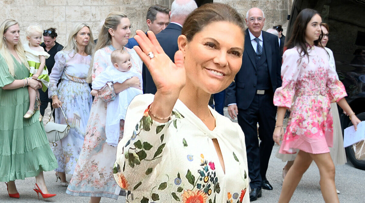 Bildextra! Victorias privata festhelg på Mallorca