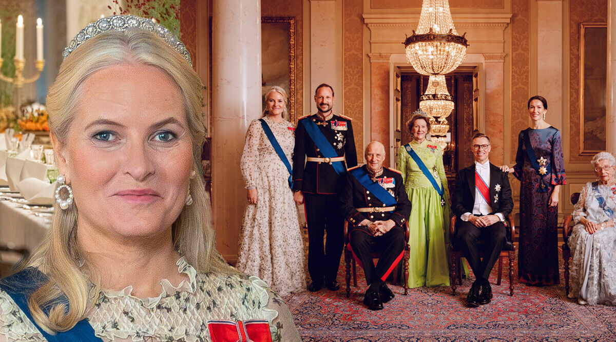 Fest på slottet – här stjäl Mette-Marit showen!