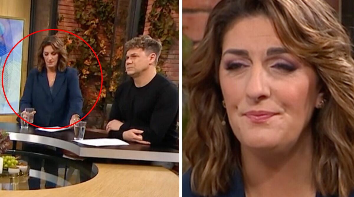 TV4-Soraya mår plötsligt dåligt i sändning – då händer det otänkbara