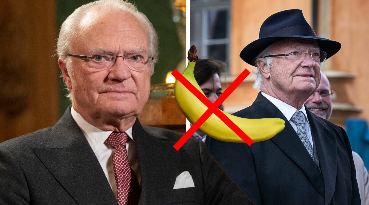 Kända kvinnans banankrav på kungen – oväntade frågan