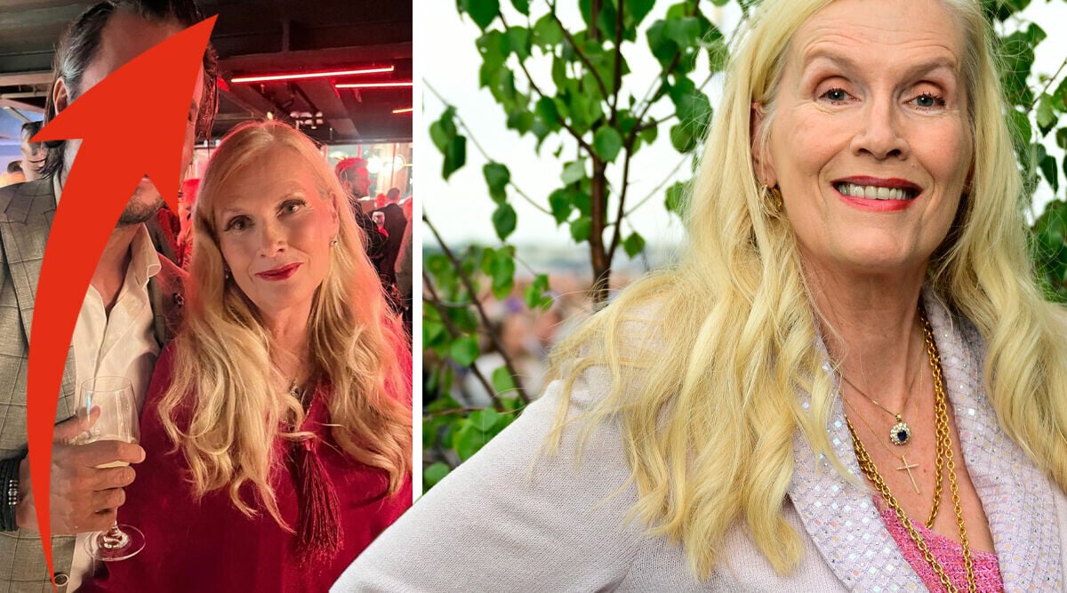 Gunilla Perssons visar upp nya kärleken – framför kamerorna!