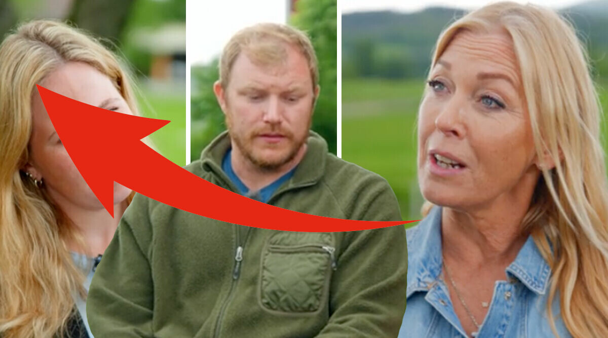 Linda Lindorff märkbart besviken på brevskrivarens beteende – allt filmas!