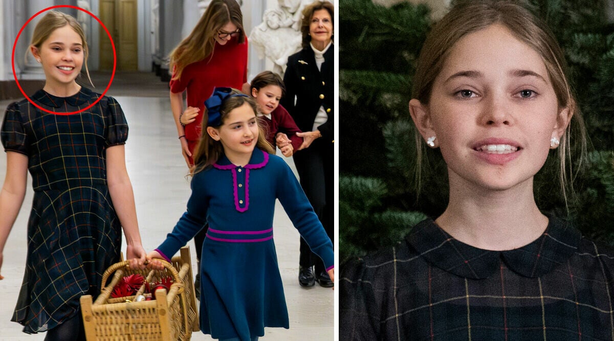 Här visar Leonore, 10, upp sin unika personlighet – när hon kliver in på slottet