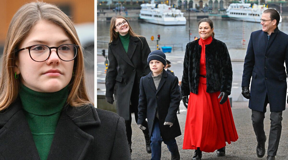 Underbara nya bilderna på Victoria och Estelle – här blir det så tydligt!