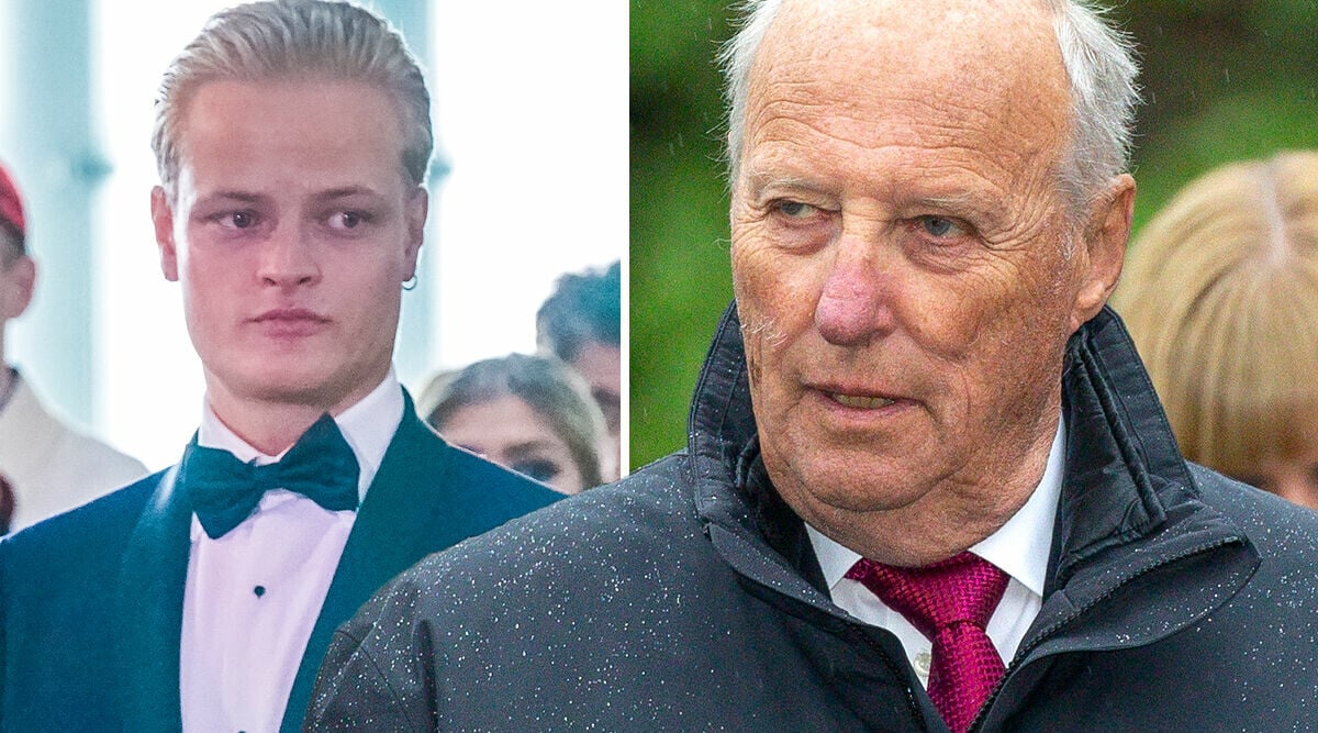 Kung Harald öppnar upp – berättar om Marius Borg Höiby