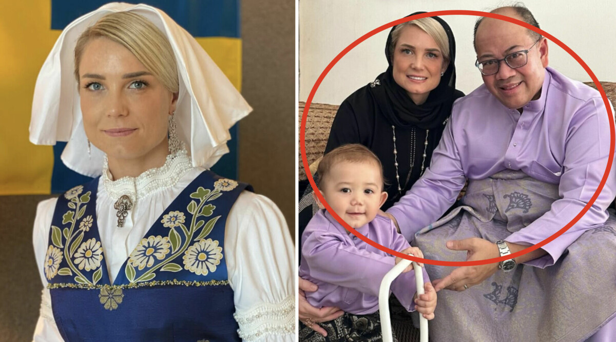 Svenska Sofie Louise försvann: Dyker upp som prinsessa i Malysia – med barn