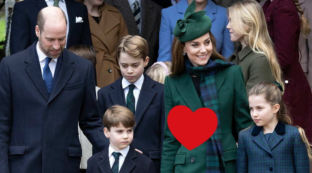 Privata bilderna på William och Kate – visar upp familjelyckan!