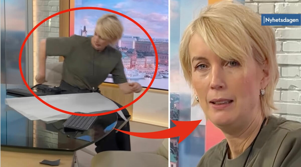 TV4:s förbud mot Jenny Strömstedt – här blir hon stoppad i direktsändning