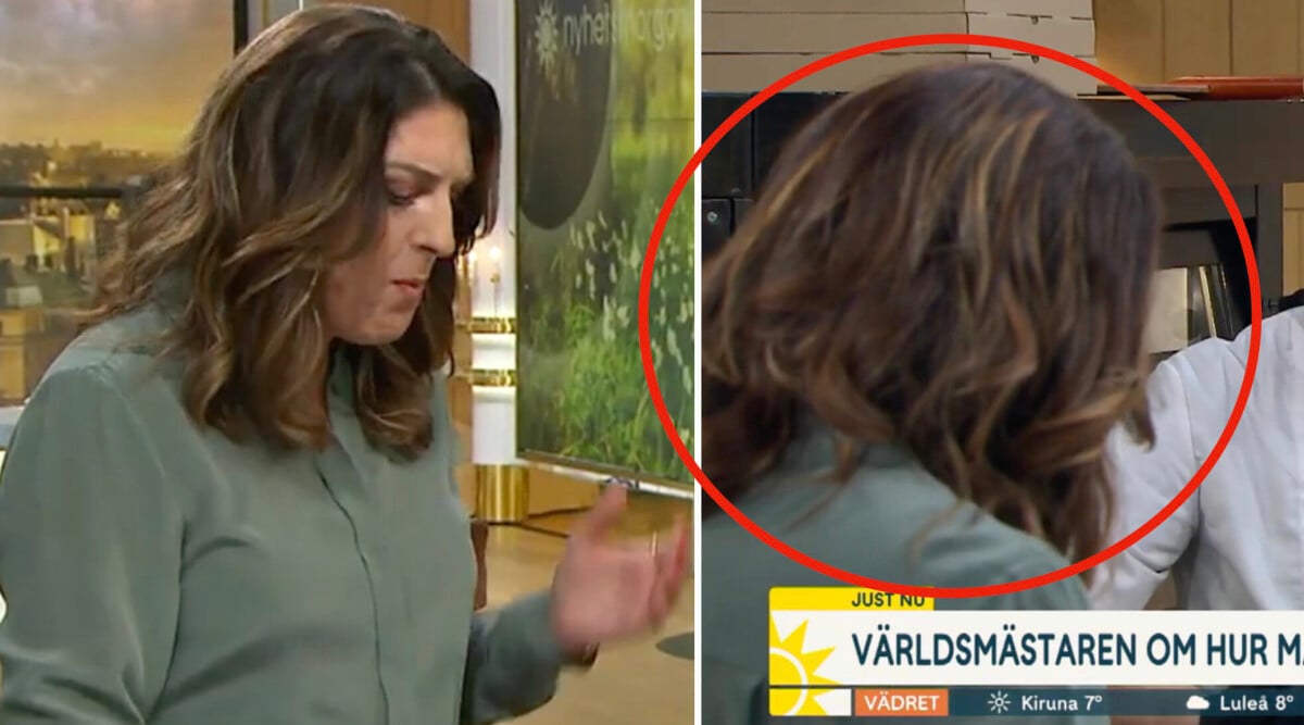 Soraya Lavasani inte sig lik i direktsändning – sedan tappar hon kontrollen