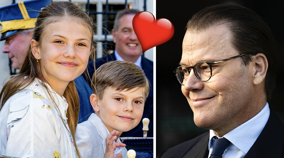 Prins Daniels glädjebesked till Estelle och Oscar: "Är ni redo?"