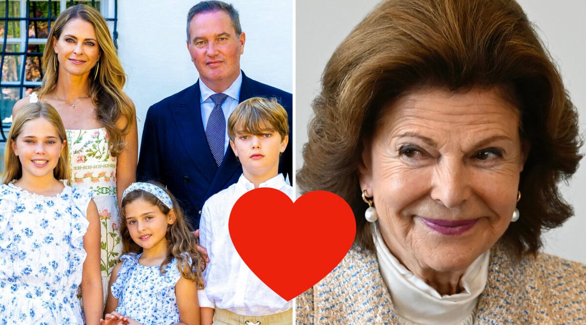 Kungen och Silvia firar barnbarnslyckan – gläds med prinsessfamiljen!