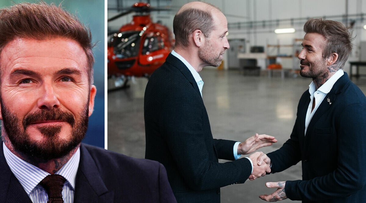 David Beckhams kamp mot känslorna – om nära relationen till prins William: ”Känslosam”