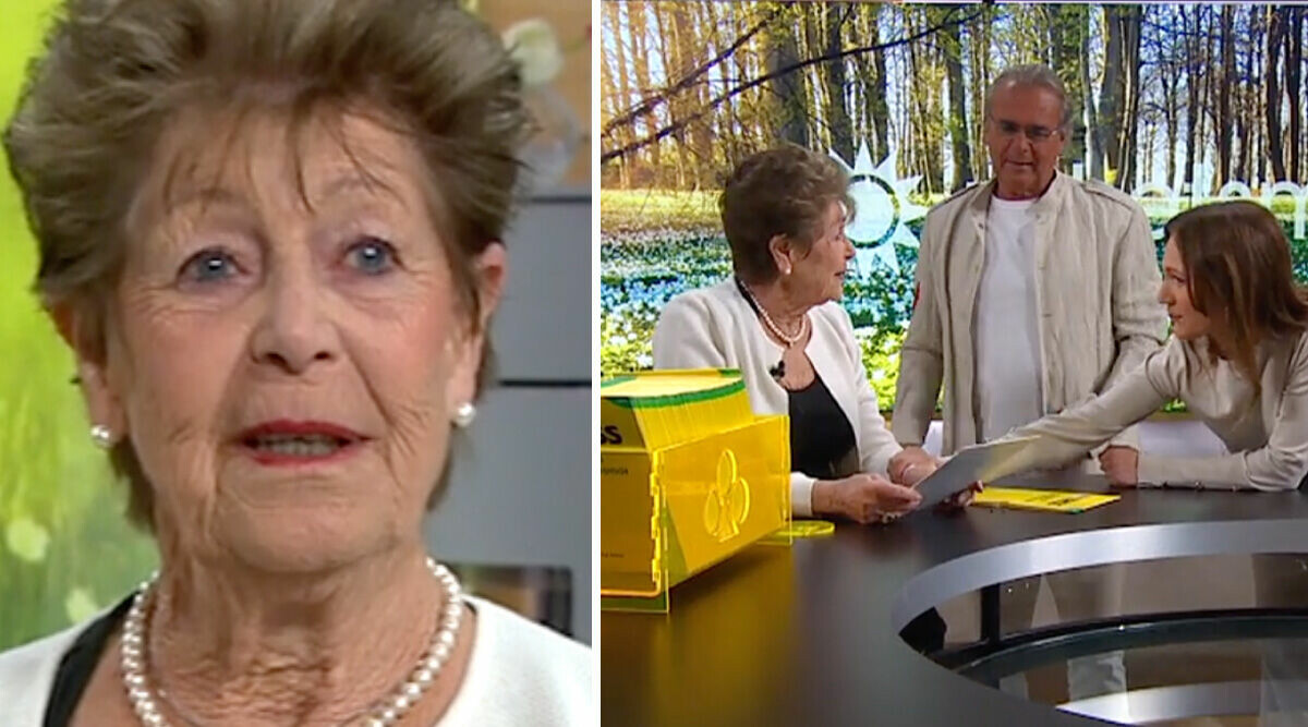 Börjar skrika på trissvinnaren Marianne, 78 – och vägrar ge henne vinstpengarna