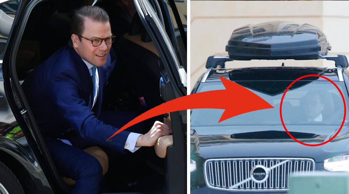 Prins Daniels beteende i bilen avslöjat – när han tror ingen ser!