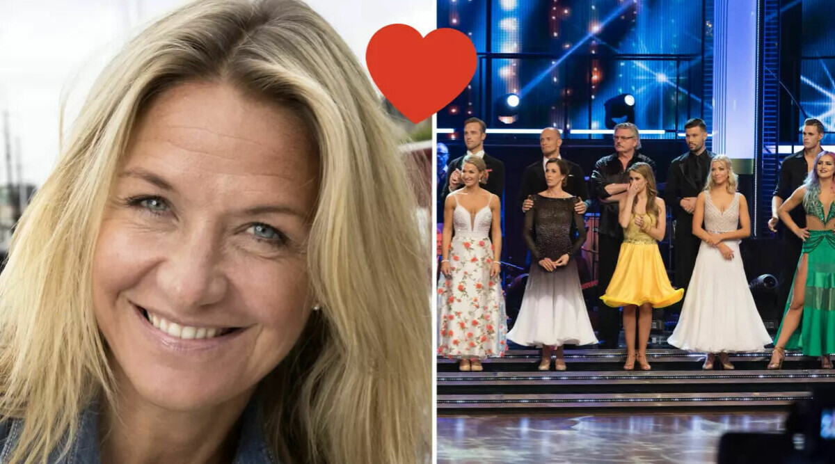 Kristin Kaspersen, 55, visar upp kärleken – med Let's Dance-profilen: "Älskar dig"