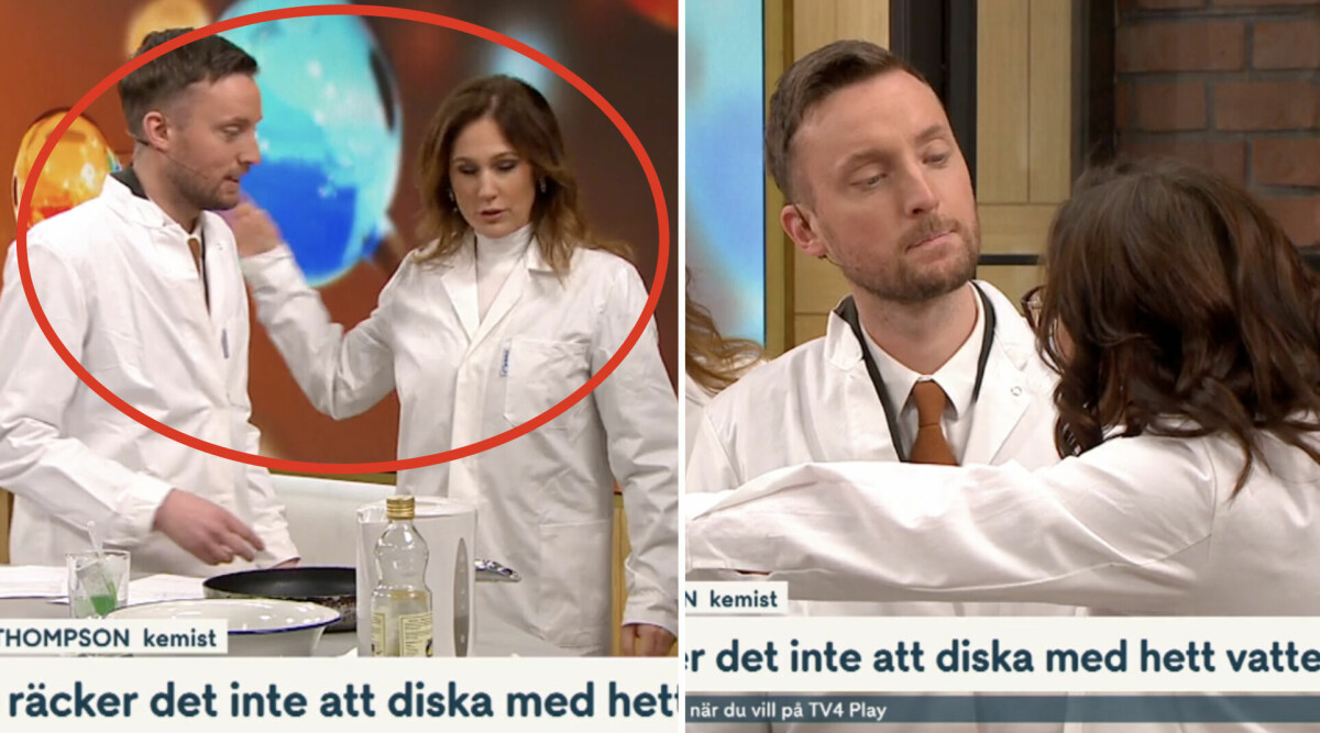 TV4-profilen mår dåligt i direktsändning – kollegan måste fånga honom: "Herregud"