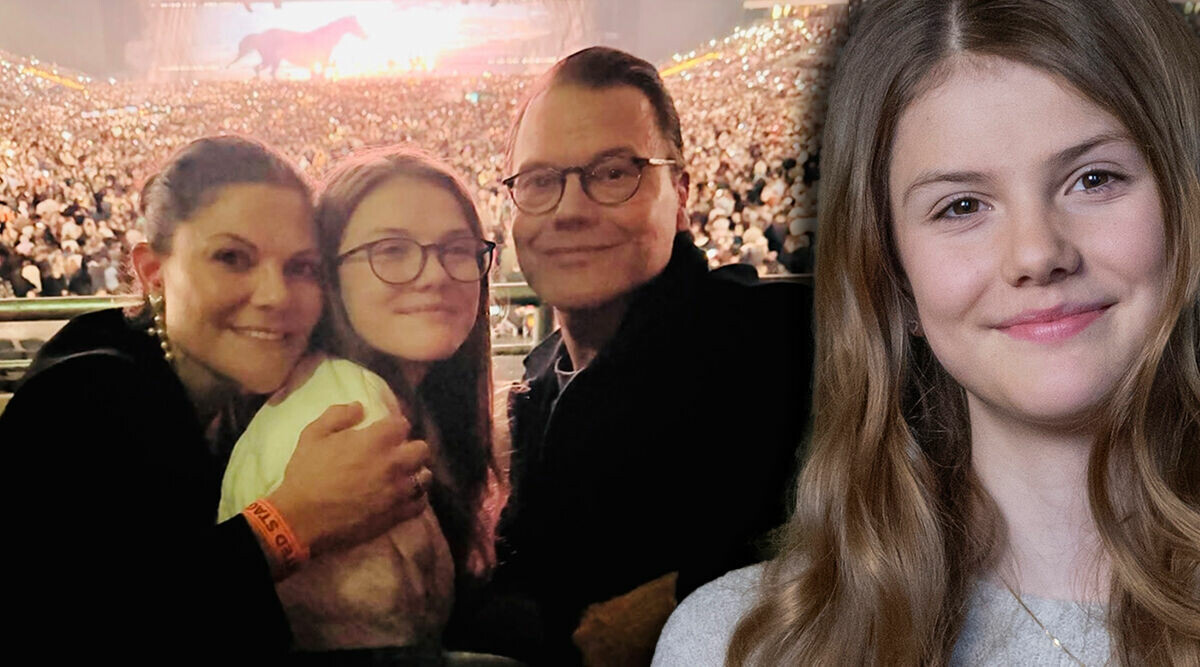 Prinsessan Estelle på Kent-konserten: ”Starkt!”