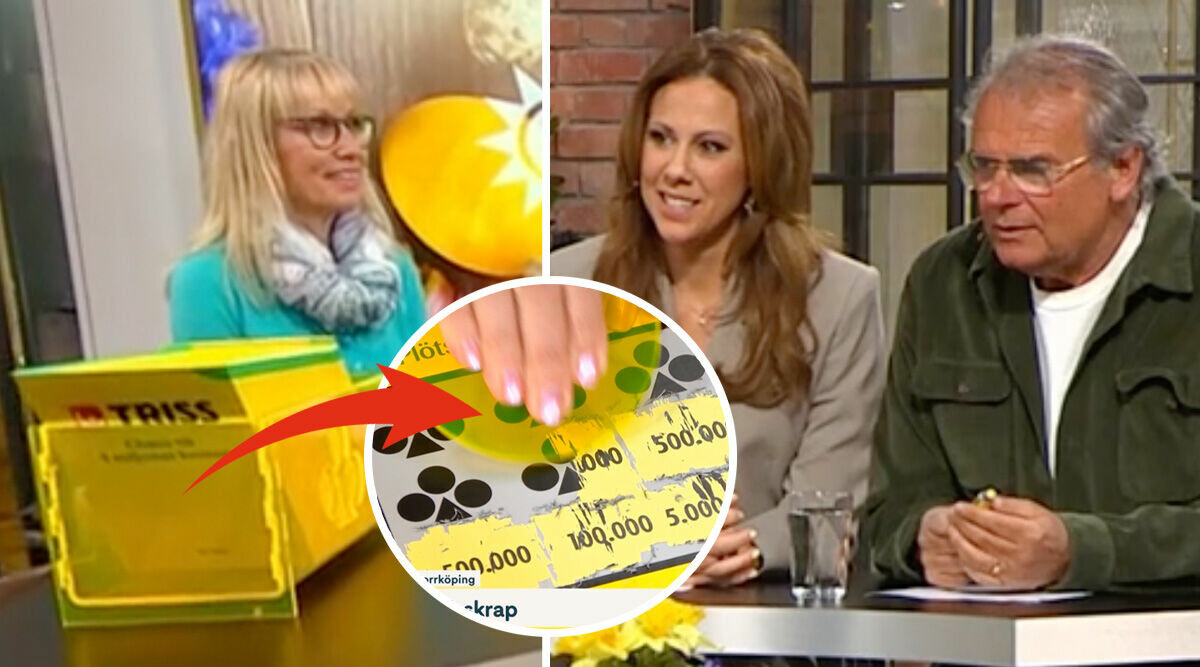 Trissvinnarens unika skrapteknik chockar programledaren: "Blev du arg?"