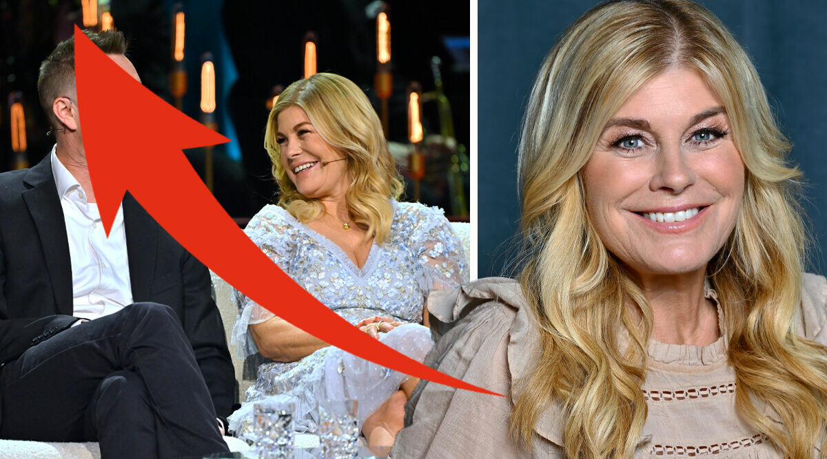 Pernilla Wahlgrens kyss med kollegan – i Christians frånvaro