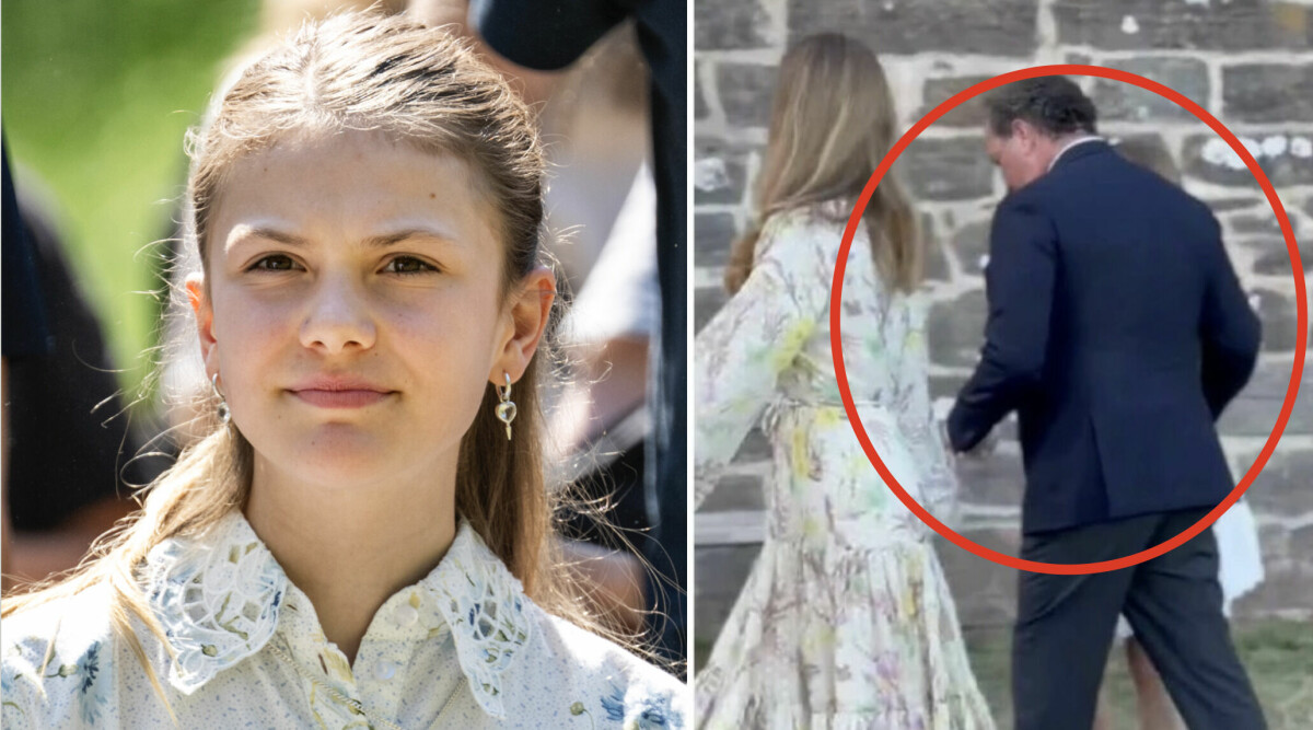 Bilden avslöjar Estelle och Chris O'Neill – som vi aldrig sett dem förut